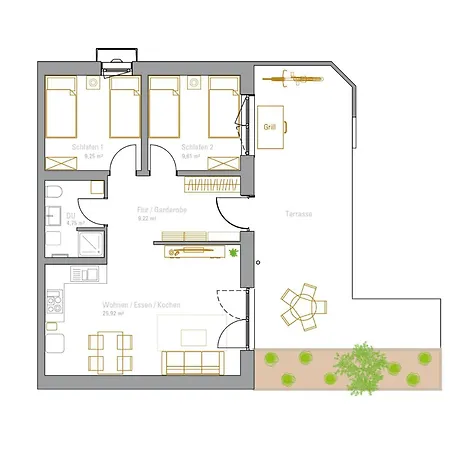 Apartment Gerstenecker *